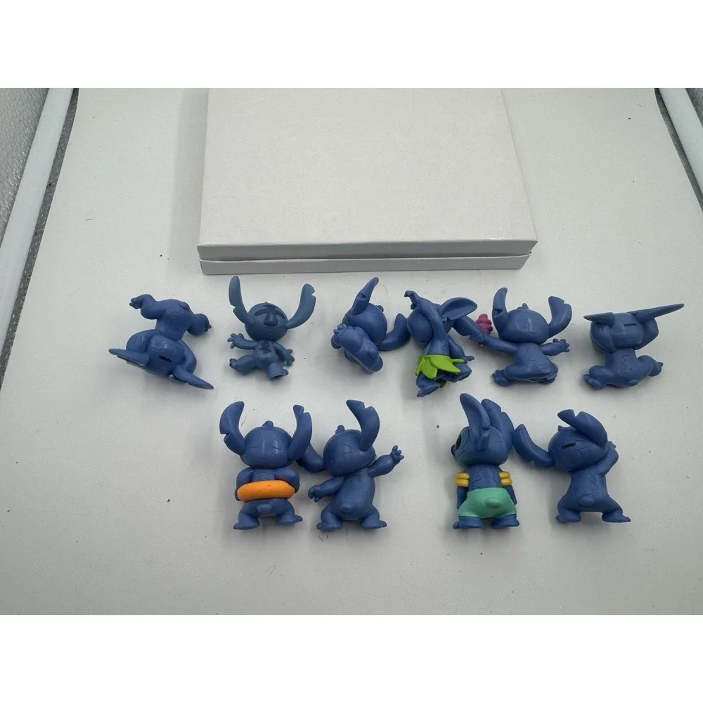 Lilo & Stitch Lot Of 10 Disney Stitch Mini Figures Just Play Hula Gift Cape